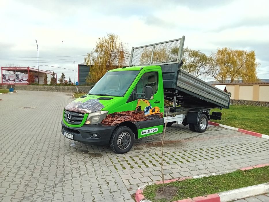 Mercedes sprinter BASCULABIL 519/516/518 iveco daly 35c15/50c18
