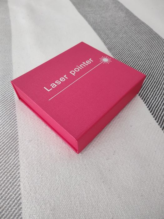 Laser verde puternic raza 10km carcasa aluminiu