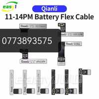 Flex tag on baterie iPhone 11 12 13 14 Pro Max Plus Mini QIANLI