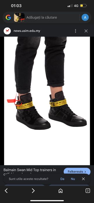 Ghete Off White barbati 44-45