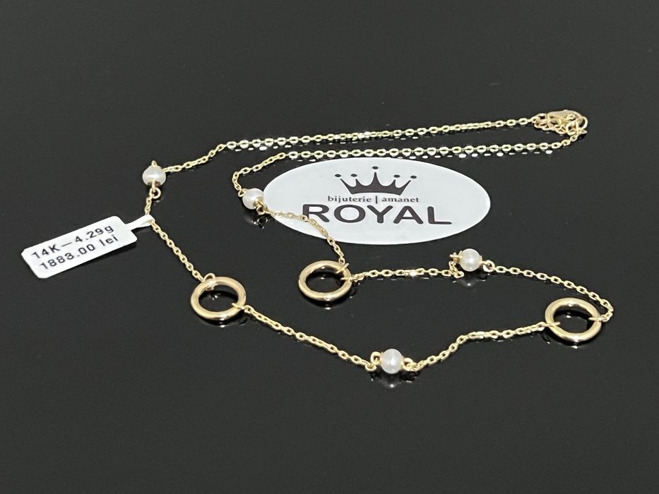 Bijuteria Royal CB : Lant dama aur 14k 585 4,29 grame