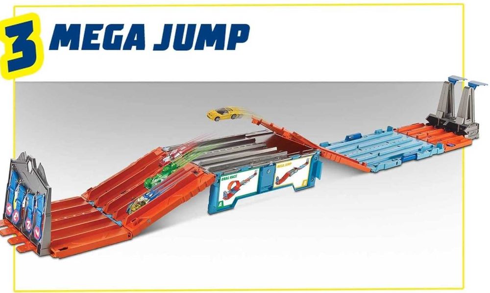Hot Wheels multitrack race. Модулна писта с много конфигурации