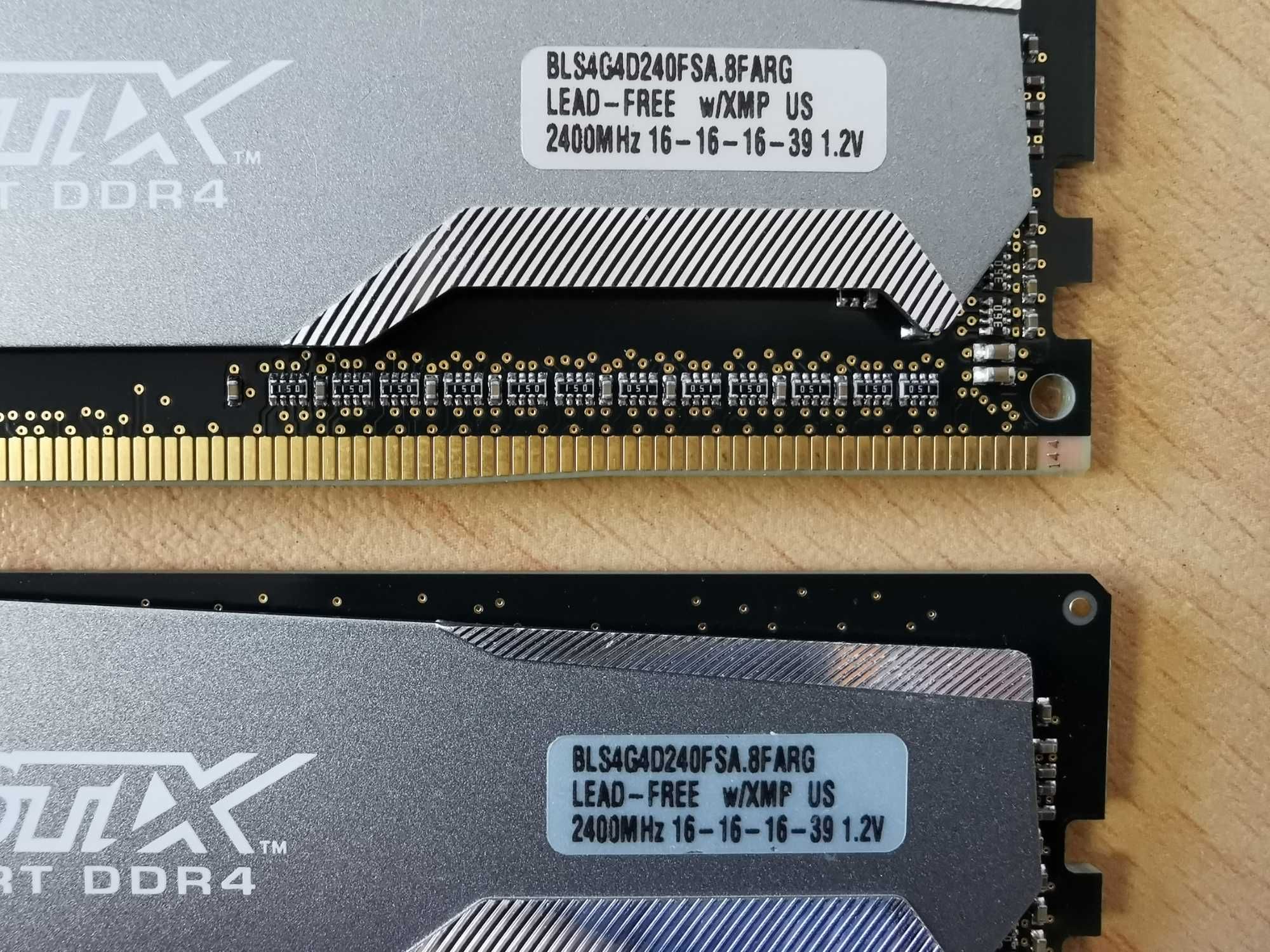 Crucial Ballistix Sport 8GB kit (2x 4GB) 2400MHz DDR4 рам памет