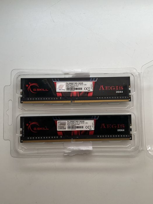 Оперативная память DDR4 2x8 GB