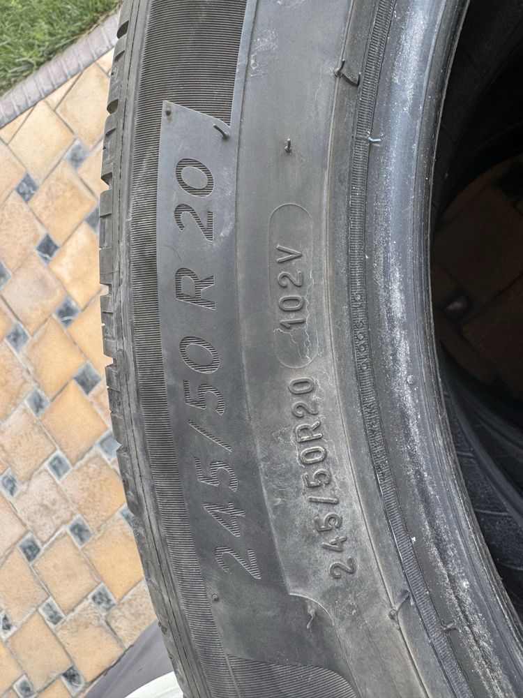 Летние шины 245/50/R20 Michelin 4 шт