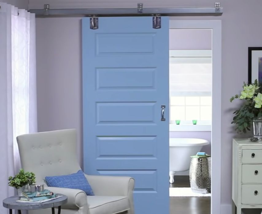 Sina zincata S54x42 3m + role pt. porti glisante suspendate