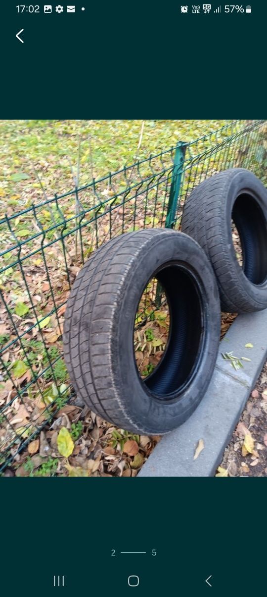 Vand un set de 2 încălțări de vara 195 r15
