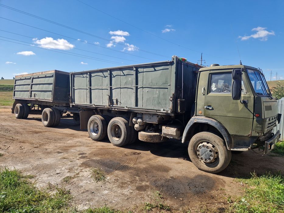 Продам камаз с прицепом