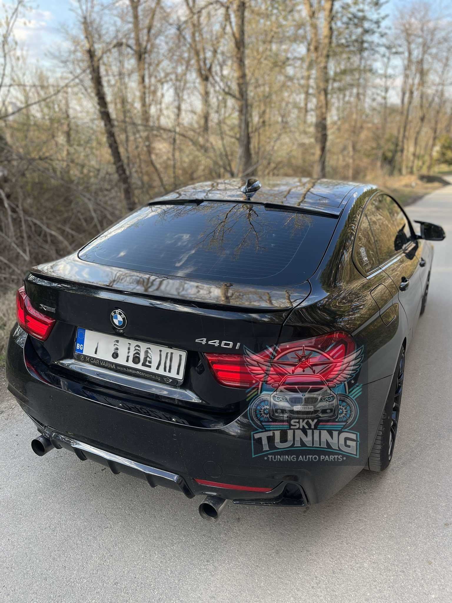 Bmw F36 тип M4 спойлер за задно стъкло/сенник за бмв f36 М4 лип стъкло