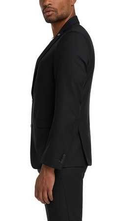 Sacou blazer slim 46 S premium Club of Gents NOU lana super 100s negru