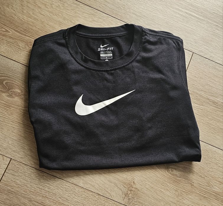 Tricou negru Nike Dri-Fit original, dama, nou, mărimea L