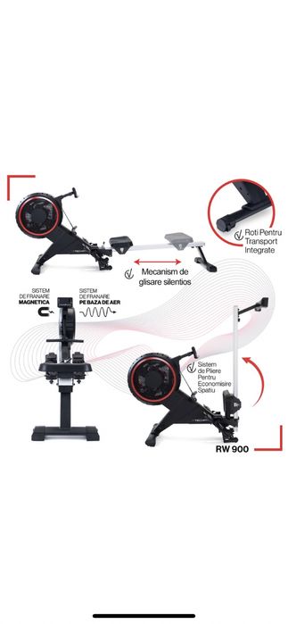 Aparat de vaslit TECHFIT RW-900 Volanta pe aer/ magnetic