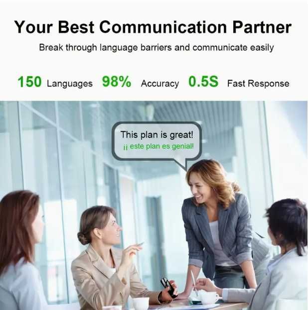 Traducator instantaneu, 150 de limbi acceptate