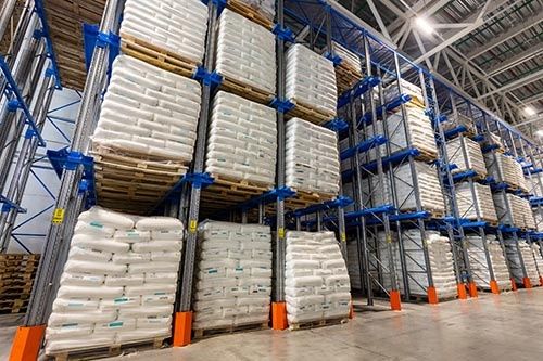 Паллетные грузовые складской стеллаж оборудование