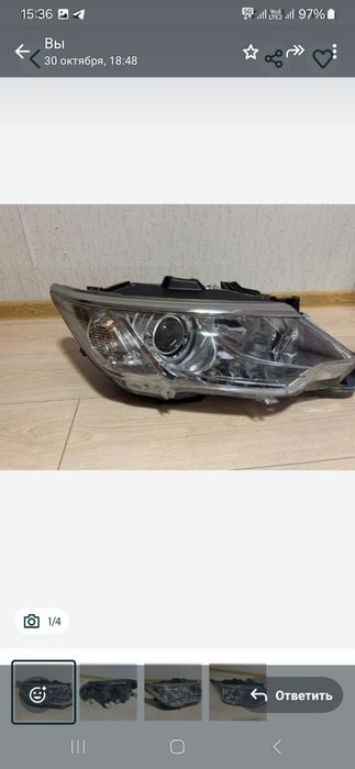 Камри 55 Фары блок