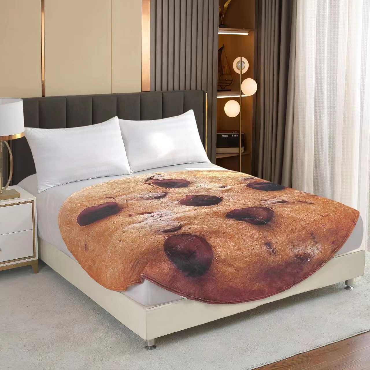 Patura pat, Eurozep, model biscuit, dimensiune 180cm x 180 cm, pufoasa