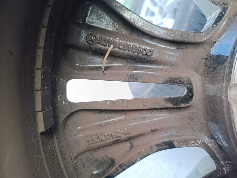 Jante Roti Mercedes C E Cauciucuri Iarna 225 55 17 5x112