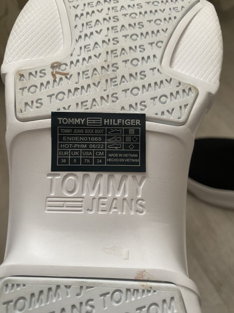 Tommy Jeans sock boot