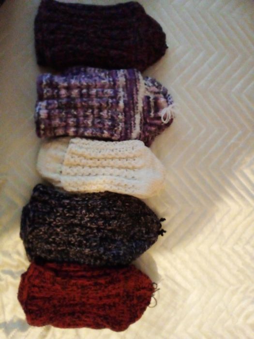 Домашни плетени мъжки чорапи