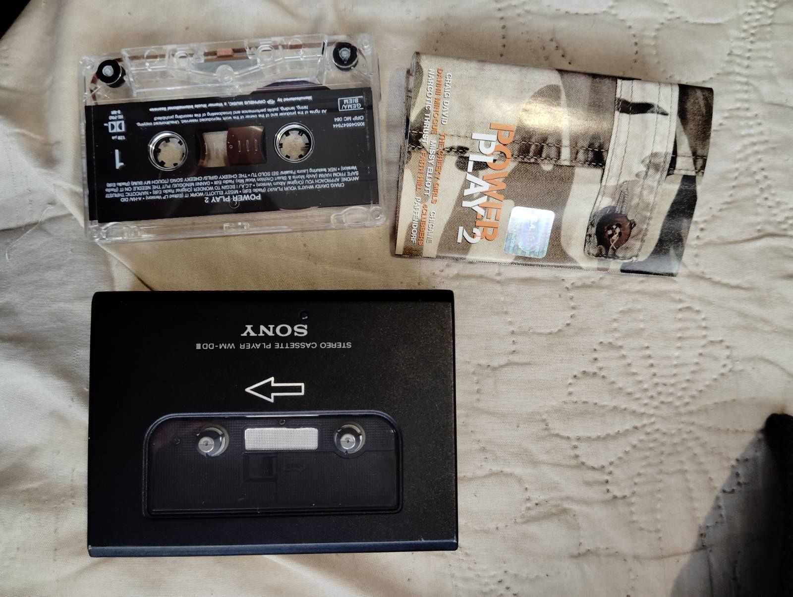Ретро винтидж уокмен Sony WM-DD 3 III Walkman Black колекционерски