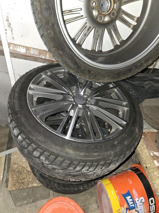 Jante R18 5x112 cu anvelope de iarna