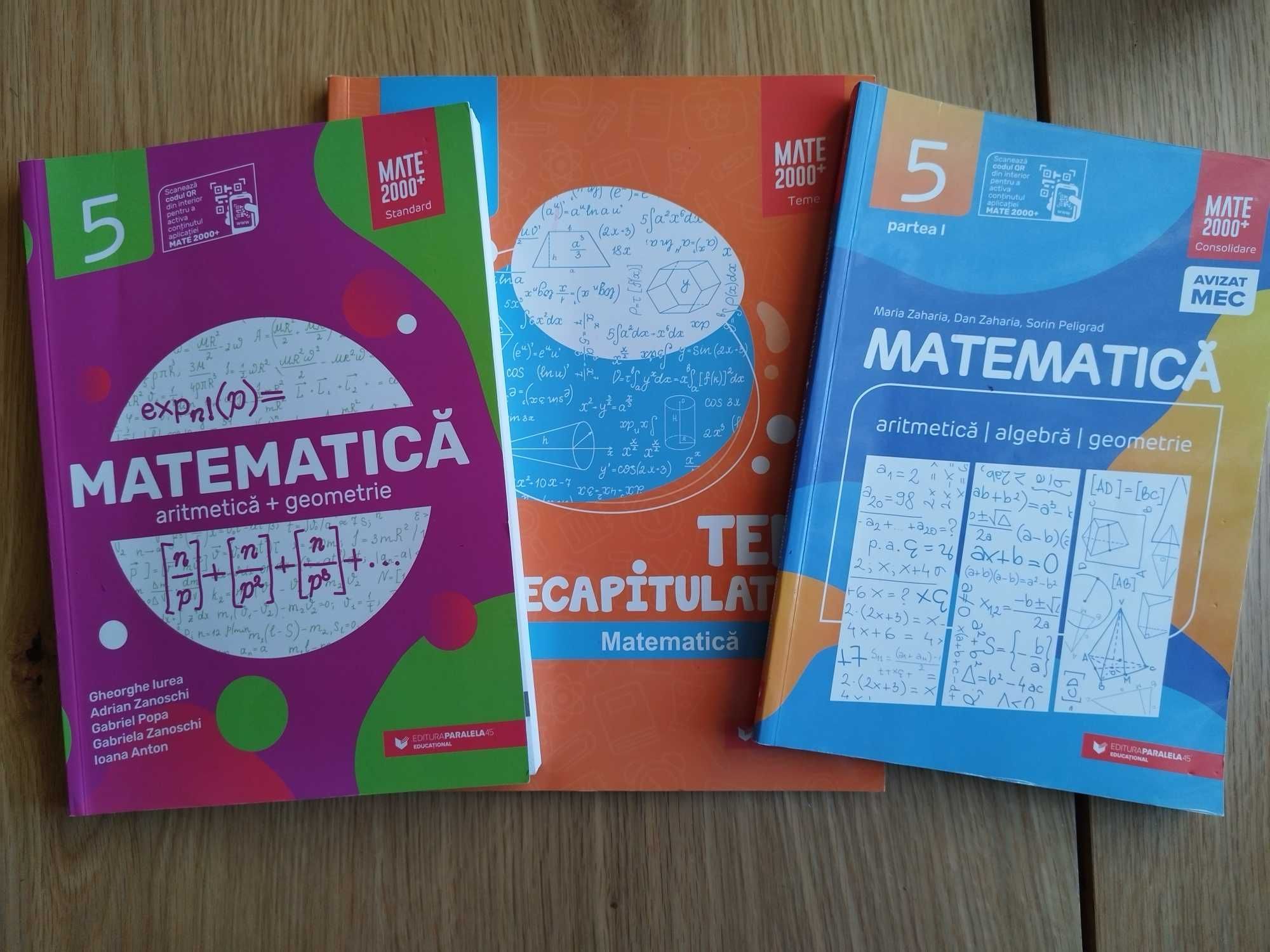 Matematica culegeri clasa a V-a Mate 2000