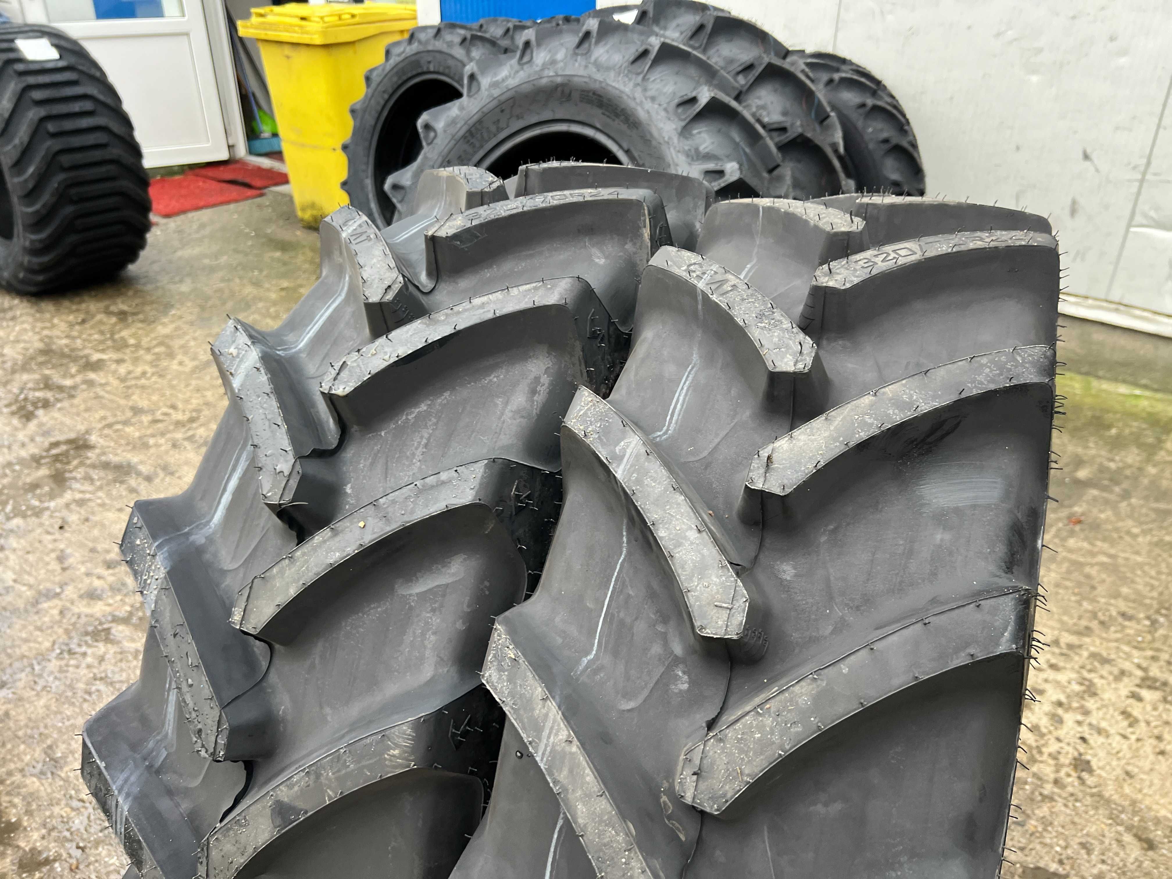 Cauciucuri noi 320/70 R24 radiale pentru tractor cu garantie