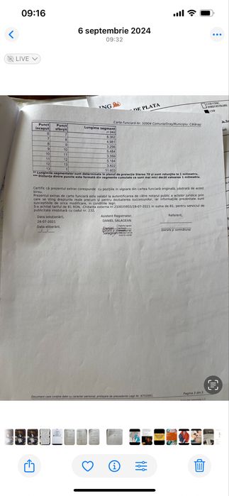 Vand teren intravilan in comuna Calarasi