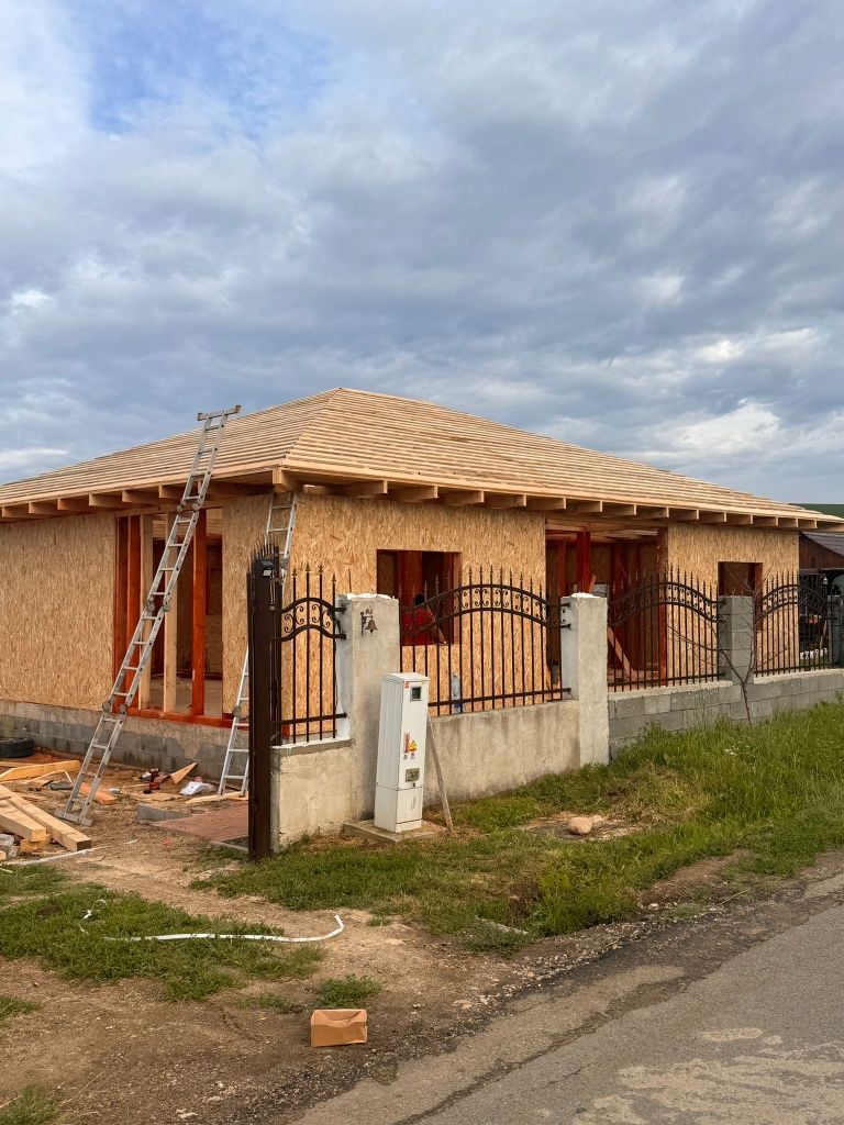 Case si Cabane din lemn, foișoare și terase dimensiuni in functie de p
