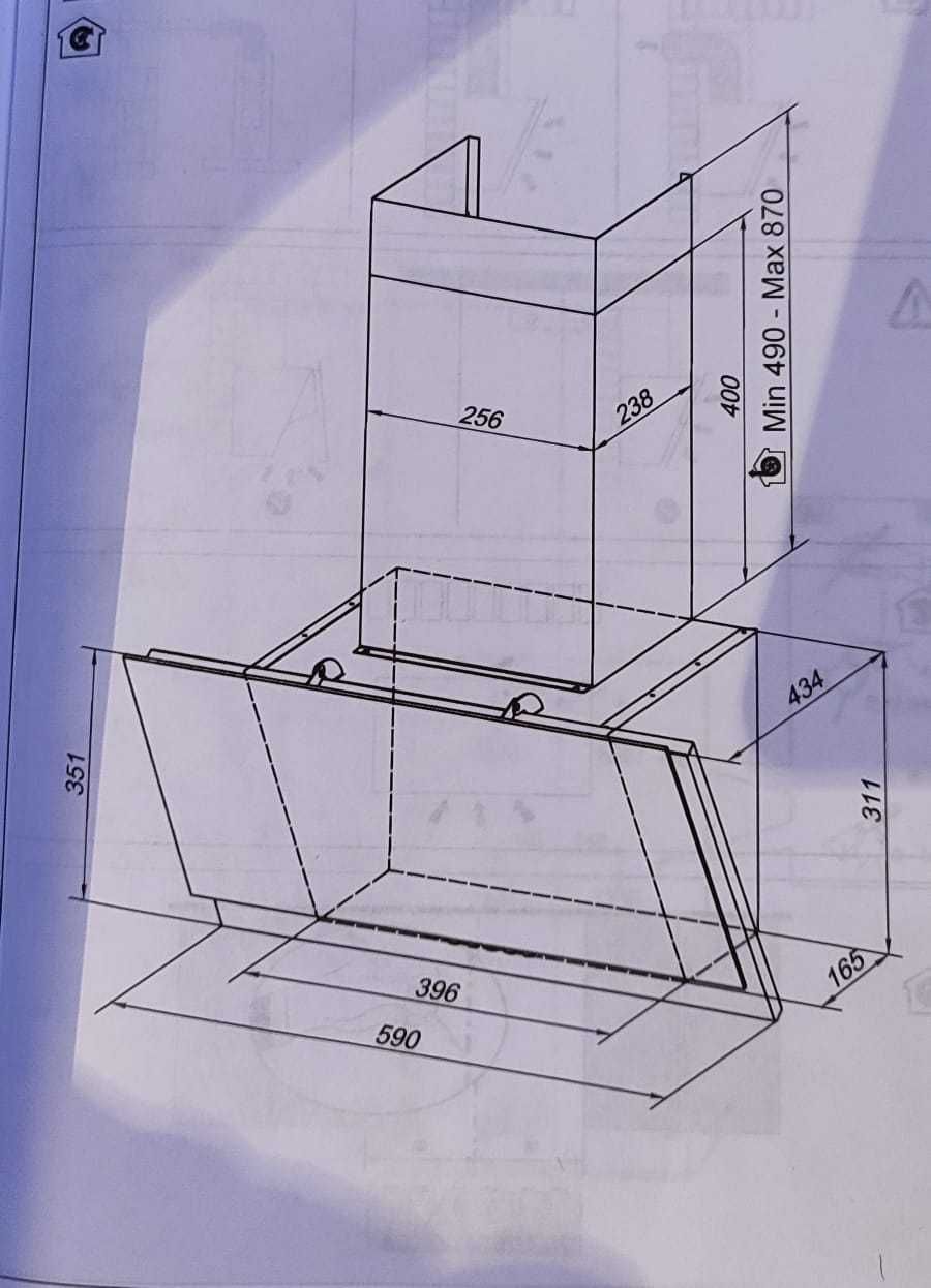 Вытяжка Electrolux EFV516K