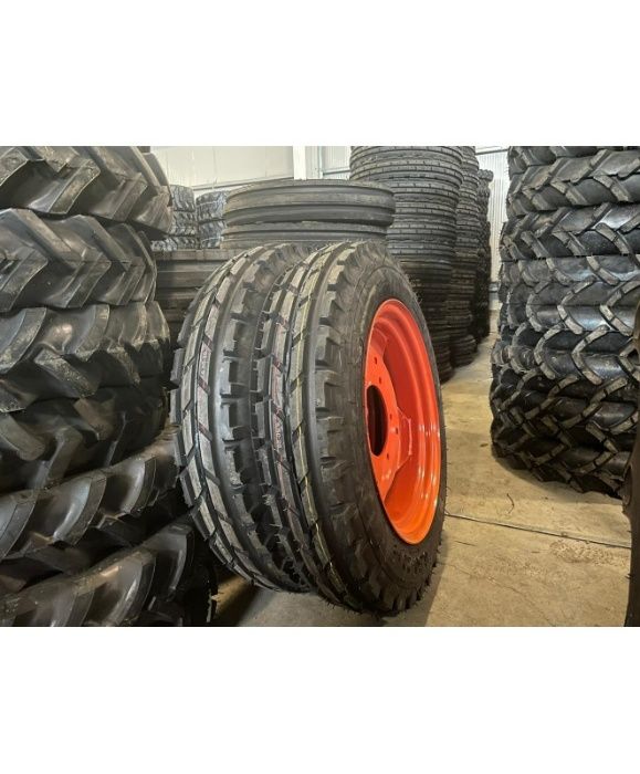 Cauciucuri noi 6.50-20 BRECKNER echipat cu janta 10PR U650 fata R20