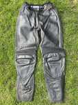 Pantaloni moto piele de Dame mărimea L