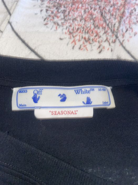 Off-White Weed Arrow T-Shirt