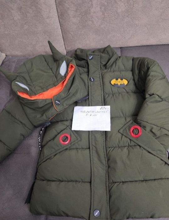 Детское польто 5-6 лет