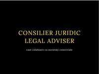 Consilier juridic/jurist caut colaborare cu societăți comerciale