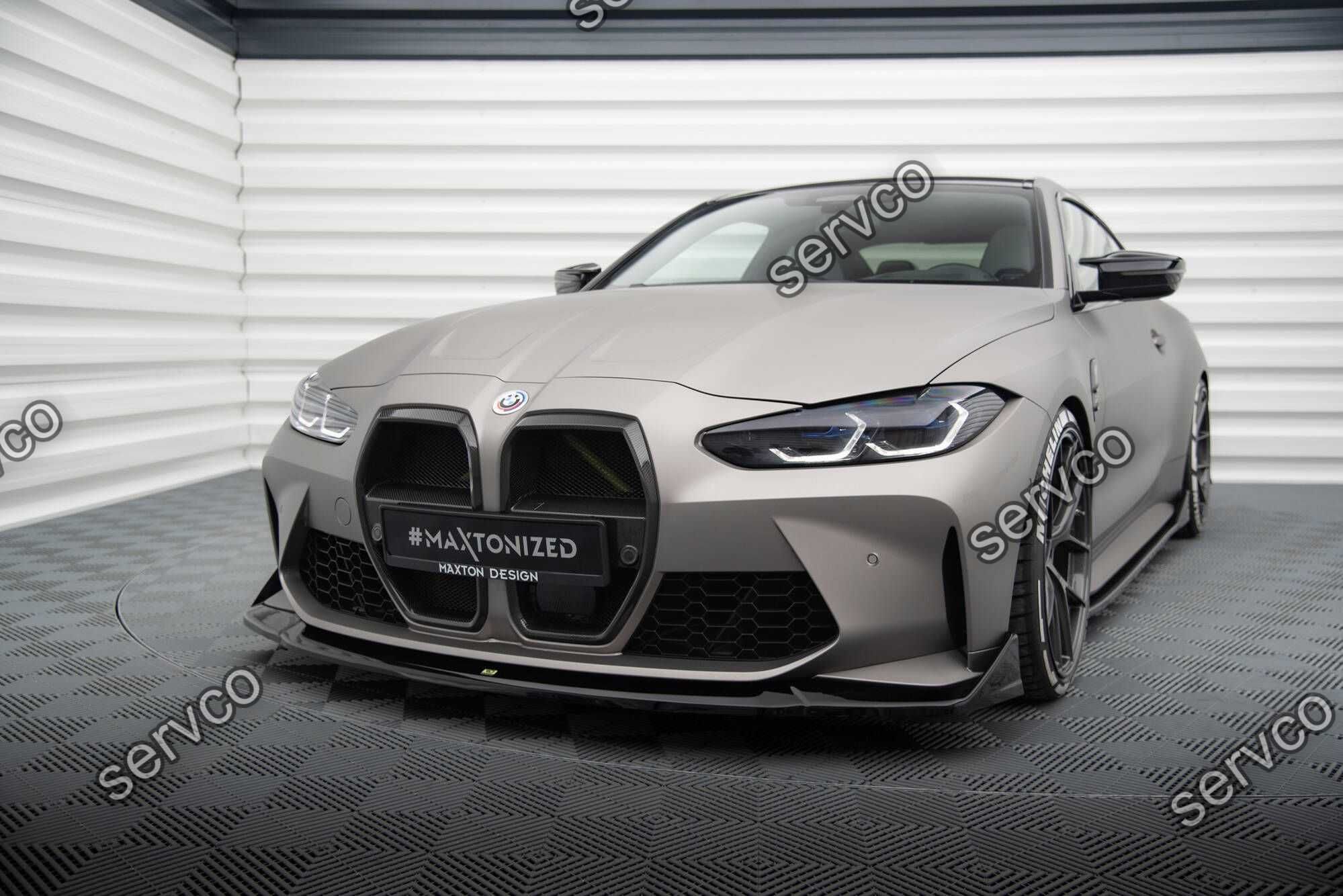 Prelungire bara fata Bmw Seria M4 G82 Seria M3 G80 CSL Look 2021- v7
