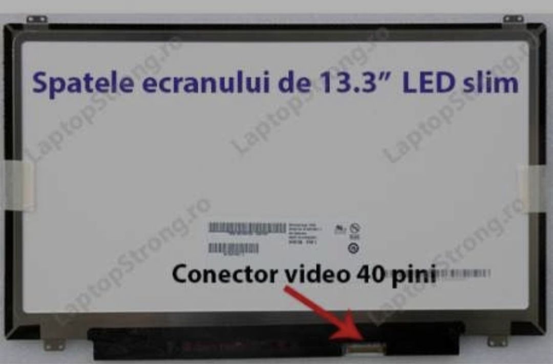 Display 13,3 led HD