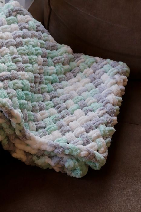 Бебешко одеало от хипоалергенна прежда