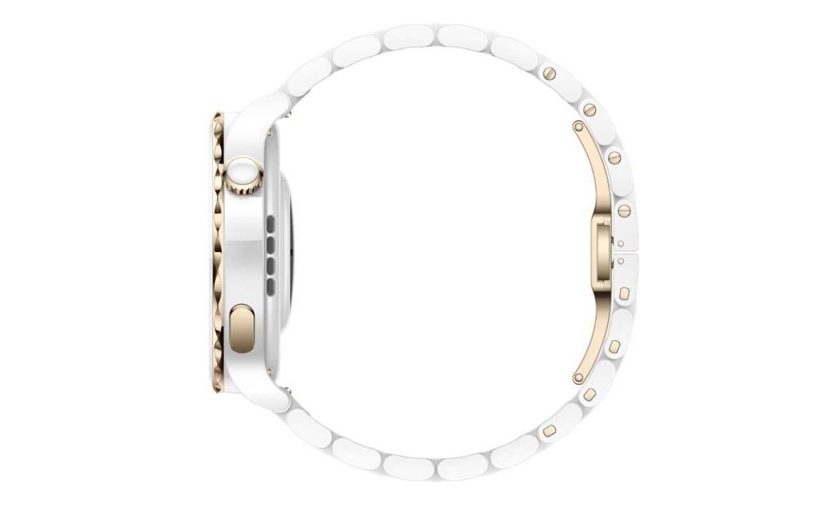 Smartwatch dama Huawei GT 3 Pro  Ceramic White 42mm.