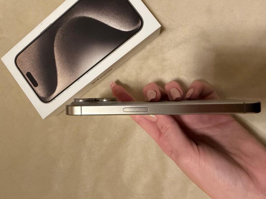 Iphone 15 pro 128 GB - ca nou folosit cu grija,  preț negociabil