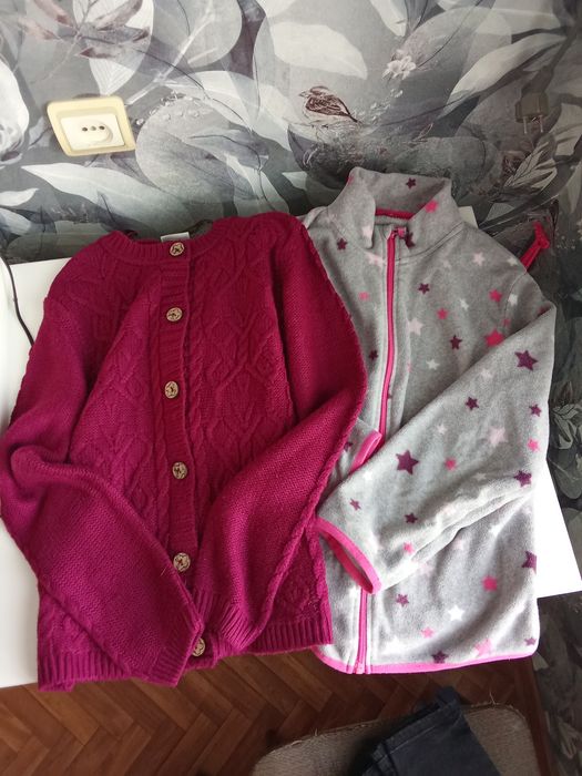 Теплые кофточки 8-9 лет