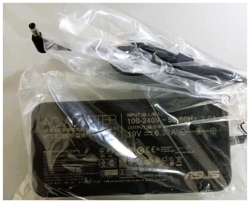 на ноутбук или на моноблок - зарядка блок питания от Asus 120 ватт.