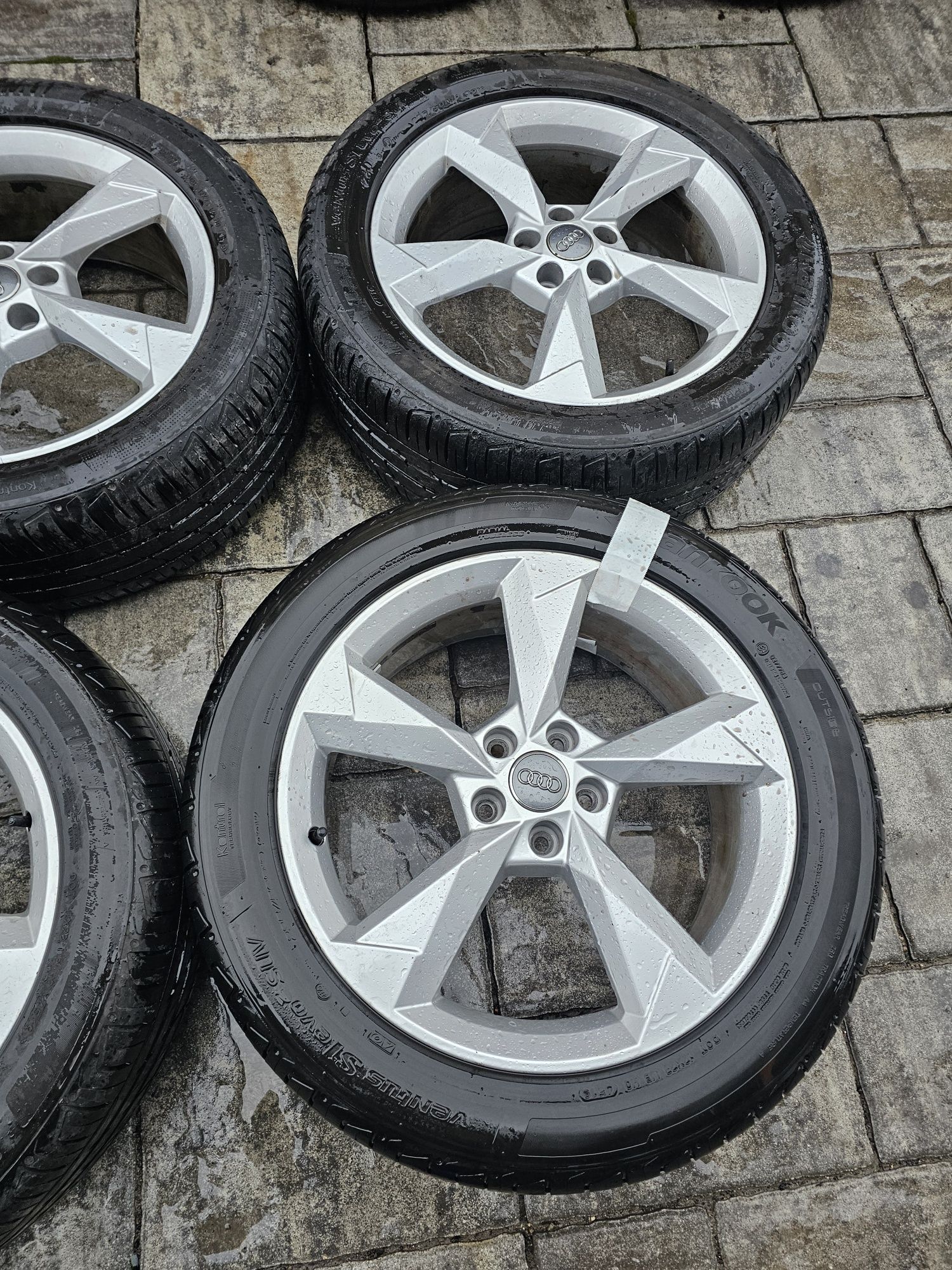 Jante originale Audi Q3 r19 cu cauciucuri de vară