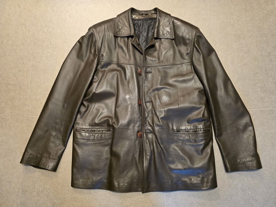 Geaca din piele naturala, pentru barbati