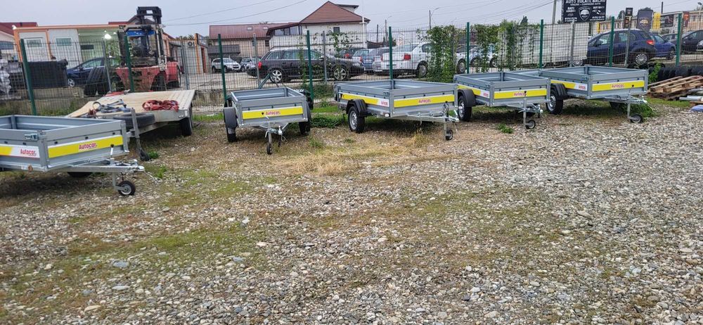 Remorca ATV 750 kg 2.35 x 1.25 m  Asiguram Transport - PLATA IN RATE !