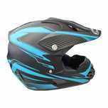 Детска Мото Крос Каска, 125, XXS, XS, S и M размер, Black/Blue Argos