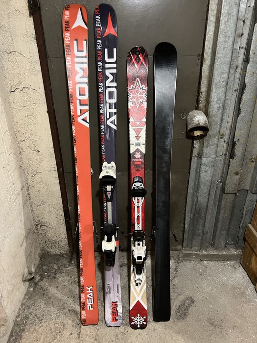 Schiuri de tura Atomic 167 cm si Volkl 150 cm