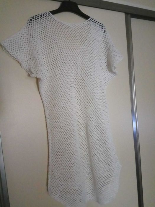 Tunica/bluza (plasa) alba, mar.M (38-40)