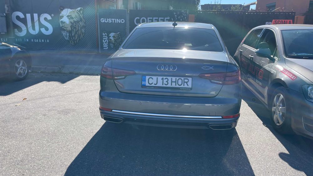 Audi A4 din 2019, rulaj 47,500 km, 190 c.p.