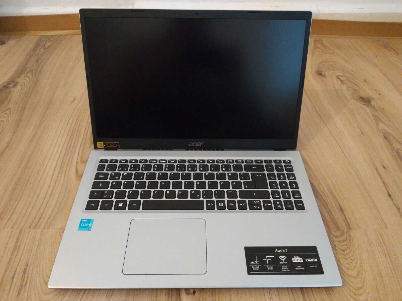 Лаптоп Acer Aspire i5-1235U 15,6", Full HD, RAM 8GB, 512GB SSD НОВ!
